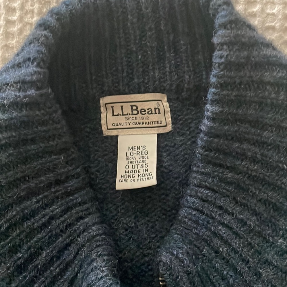 Men’s LL Bean Wool sweater